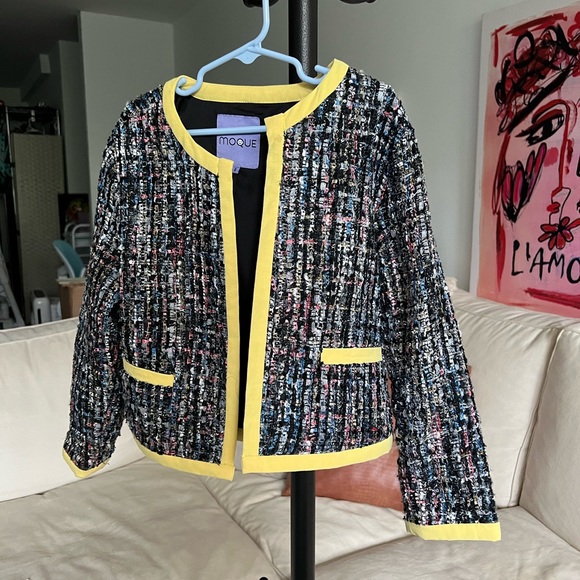 Moque girls high end tweed jacket - Picture 4 of 8